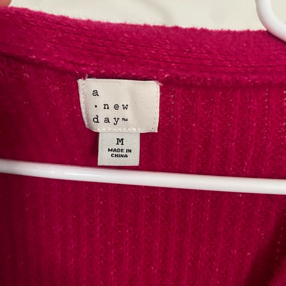 A New Day Vibrant Red Knit Top - Picture 1 of 3